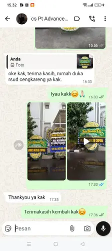 Testimonial Papan Bunga Pernikahan umbuljaya