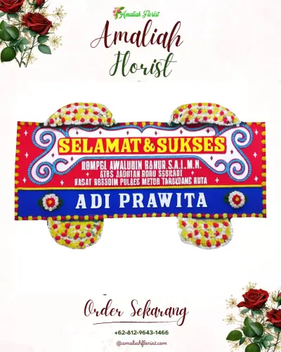 Karangan Bunga Ucapan Selamat umbuljaya