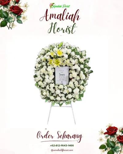 Krans Bunga Duka Cita umbuljaya